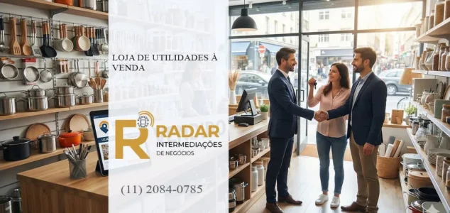 Loja de Utilidades à Venda