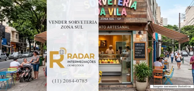 Vender Sorveteria Zona Sul