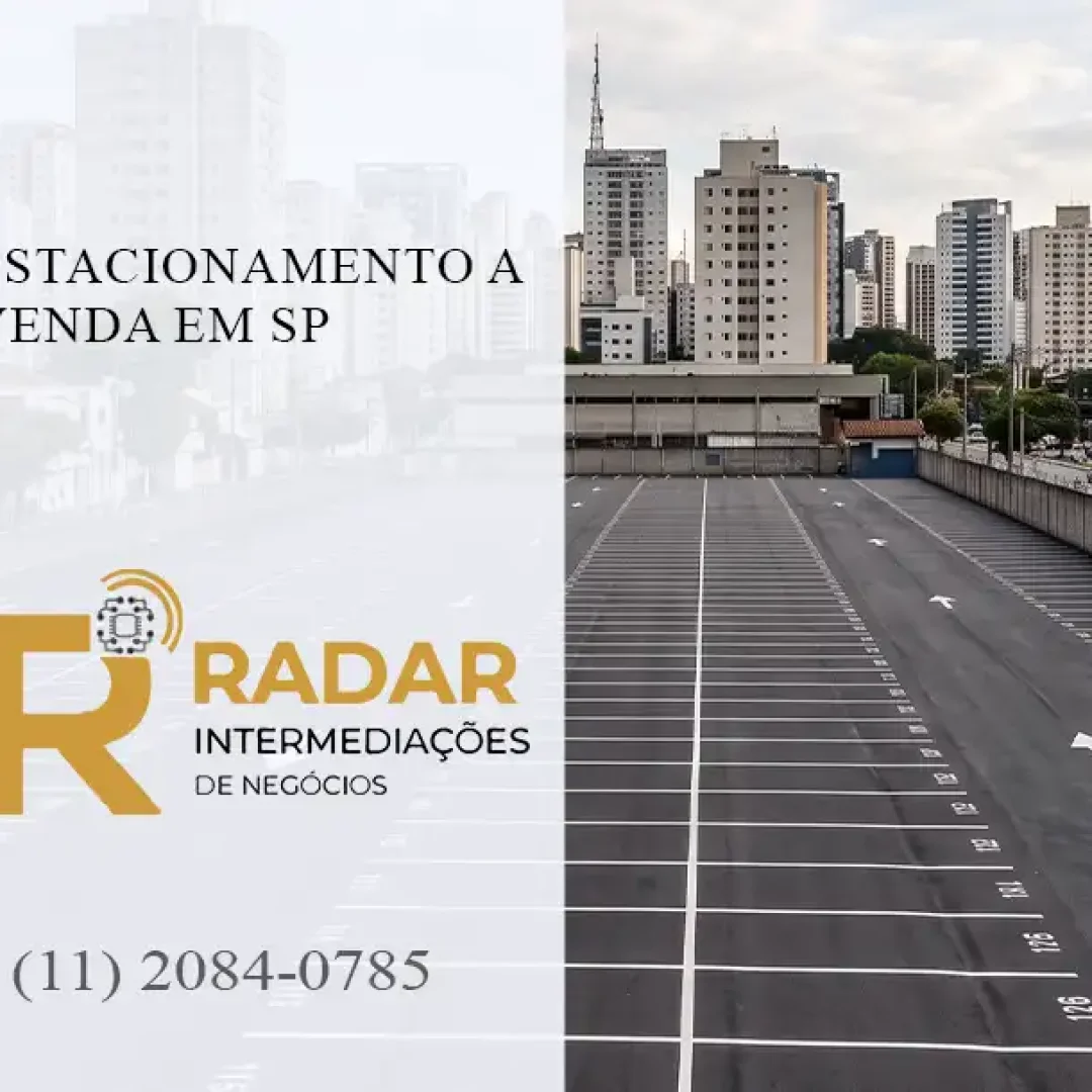 Estacionamento a Venda em SP