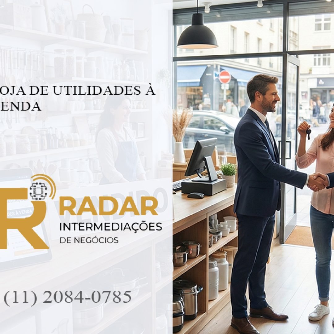 Loja de Utilidades à Venda