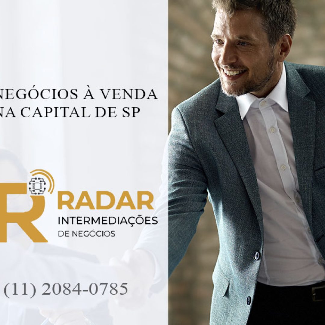 Negócios à Venda na Capital de SP