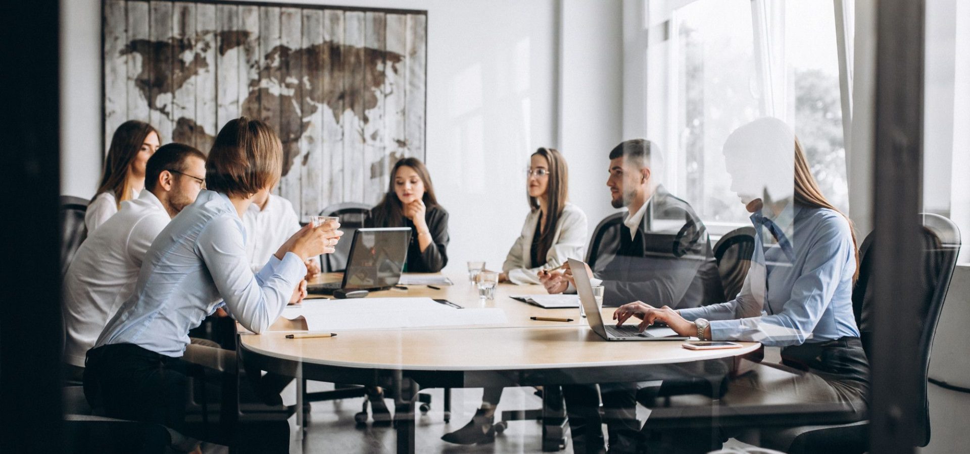 group-people-working-out-business-plan-office